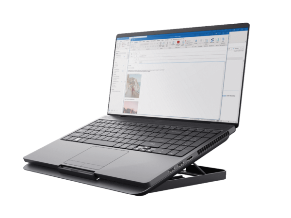 Hladnjak za laptop TRUST Exto 16"/180mm/Aluminijum/siva - Image 4
