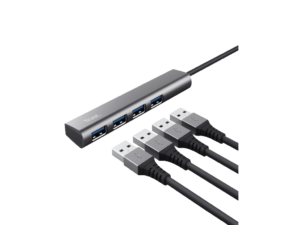 Adapter TRUST HALYX USB HUB-3.2/4xUSB/siva