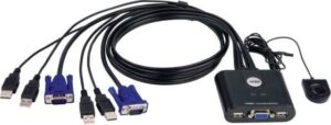 NEDIS CS22U-AT * ATEN 2-port USB KVM switch sa kablovima (2899)
