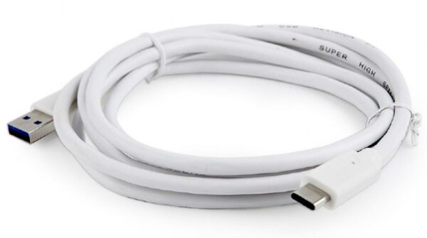 GEMBIRD CCP-USB3-AMCM-6-W USB 3.0 AM to Type-C cable (AM/CM), 1.8 m, white - Image 3