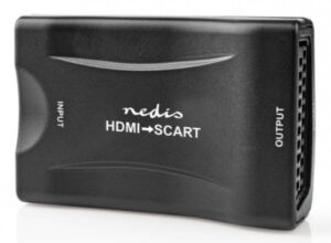 NEDIS VCON3461BK HDMI ulaz na SCART izlaz jednosmerni, 1080p, 1.2 Gbps, Black