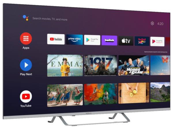 Televizor TESLA 50E635SUS/LED/50"/UHD/smart/Android/siva/frameless - Image 5