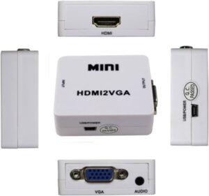 BRK Konverter mini HDMI na VGA HDMI2VGA
