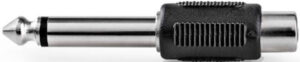 NEDIS CAGB23935BK Audio Adapter 6.35mm RCA zenski,