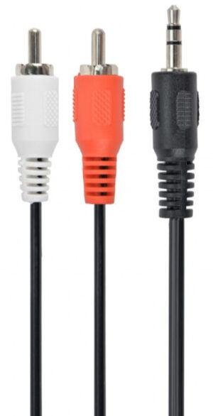 CCA-458-1.5M Gembird 3.5mm stereo plug to 2 phono plugs audio kabl 1.5m A
