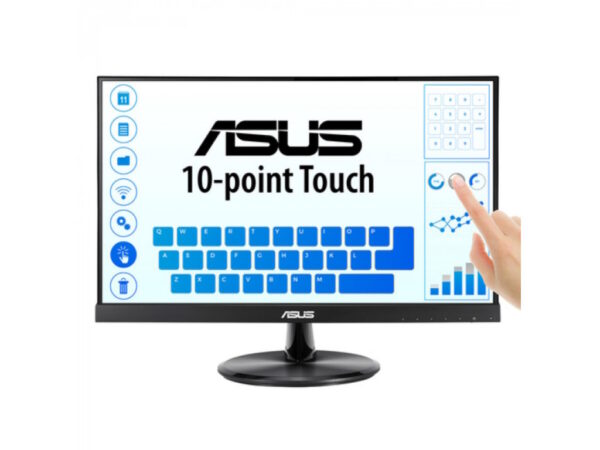 Monitor ASUS VT229H 21.5"/IPS, touch/1920x1080/60Hz/5ms GtG/VGA,HDMI/VESA/zvučnici/crna