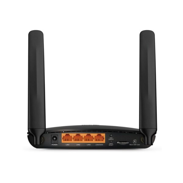 Bežični ruter TP-LINK ARCHER MR200 Wi-Fi/AC750/433Mbps/300Mbps/4G LTE/SIM/1xWAN 3xLAN/2 antene - Image 2