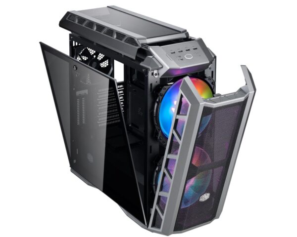 COOLER MASTER MasterCase H500P Mesh ARGB Gaming modularno kućište (MCM-H500P-MGNN-S11) sivo - Image 3