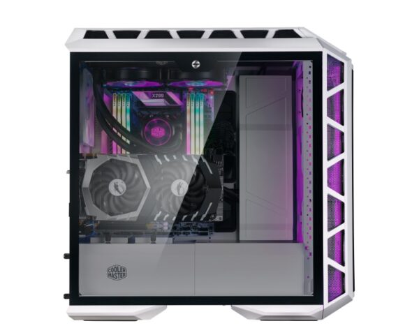 COOLER MASTER MasterCase H500P Mesh ARGB Gaming modularno kućište (MCM-H500P-WGNN-S01) belo - Image 2