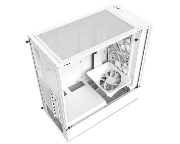 NZXT H5 Elite Gaming kućište belo (CC-H51EW-01) - Image 4