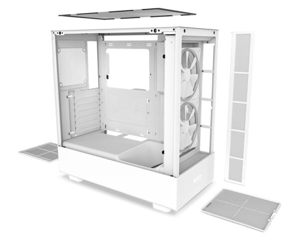 NZXT H5 Elite Gaming kućište belo (CC-H51EW-01) - Image 6