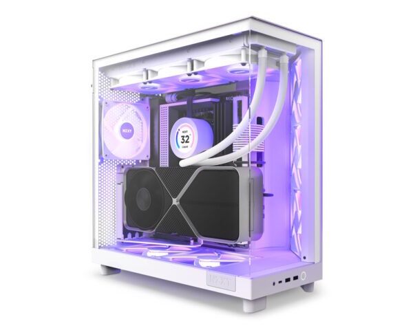 NZXT H6 Flow RGB kućište belo (CC-H61FW-R1) - Image 5