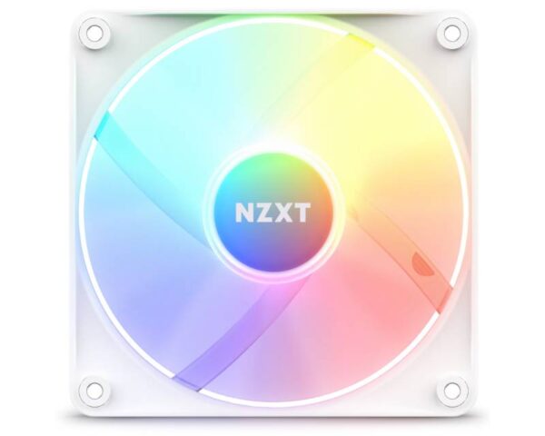 NZXT F140RGB Core 140mm ventilator beli (RF-C14SF-W1) - Image 4