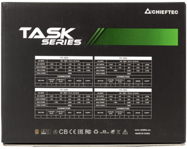 CHIEFTEC TPS-700S 700W TASK 80Plus Bronze napajanje 3Y - Image 6