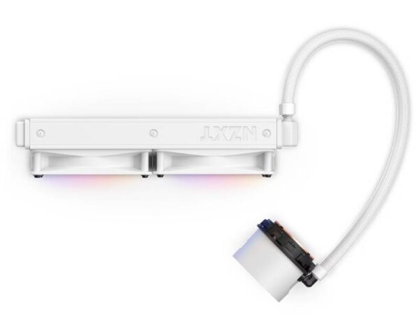NZXT Kraken 240 RGB vodeno hlađenje belo (RL-KR240-W1) - Image 2