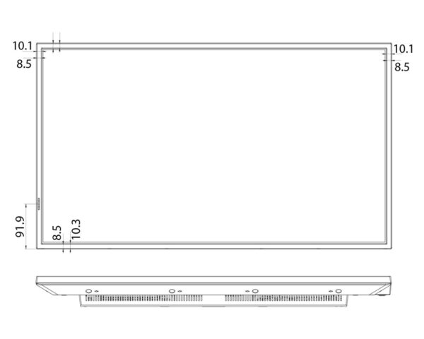 HISENSE 32 inča 32DM66D FHD 500 nita Digital Signage Display - 24/7 Operation - Image 7