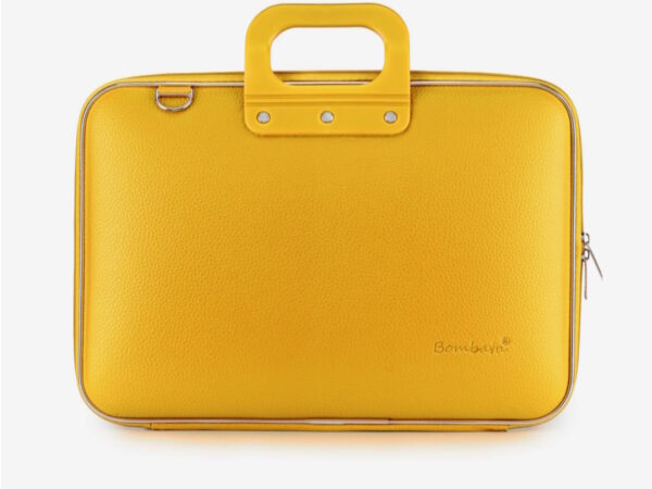 Torba BOMBATA Classic Vinil 15" Saffron Yellow/Žuta
