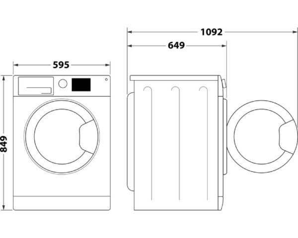 WHIRLPOOL FFT M11 82 EE mašina za sušenje -toplotna pumpa - Image 9