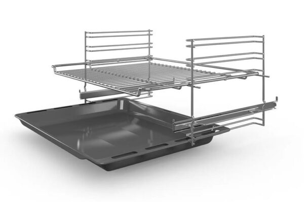Ugradna rerna BOSCH HBF114ES0/Serija2/mehanička/66L/3D vruć vazduh/teleskopske vođice/inox - Image 3