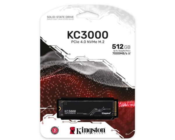 KINGSTON 512GB M.2 NVMe SKC3000S/512G KC3000 series SSD - Image 3