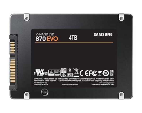 SAMSUNG 4TB 2.5 inča SATA III MZ-77E4T0BW 870 EVO Series SSD - Image 3