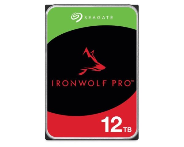 SEAGATE 12TB 3.5" SATA III 256MB 7200rpm ST12000NT001 IronWolf Pro hard disk - Image 2