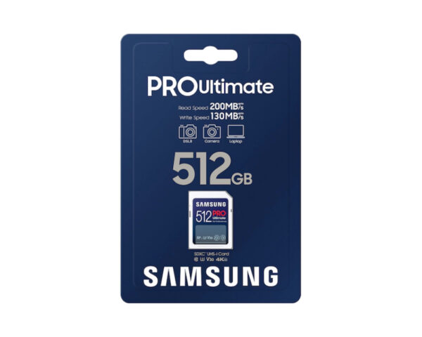 SAMSUNG Memorijska kartica PRO Ultimate Full Size SDXC 512GB U3 MB-SY512S - Image 2