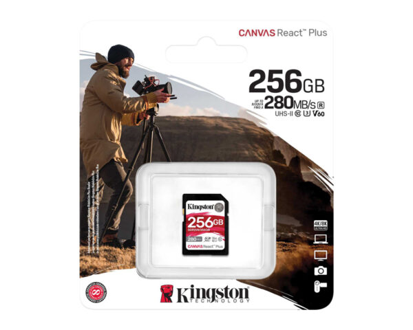 KINGSTON Memorijska kartica SDR2V6/256GB 256GB SDXC UHS-II 280R/150W U3 V60 - Image 3
