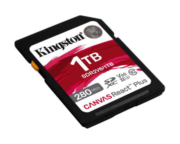 KINGSTON Memorijska kartica SDR2V6/1TB 1TB SDXC UHS-II 280R/150W U3 V60 - Image 2