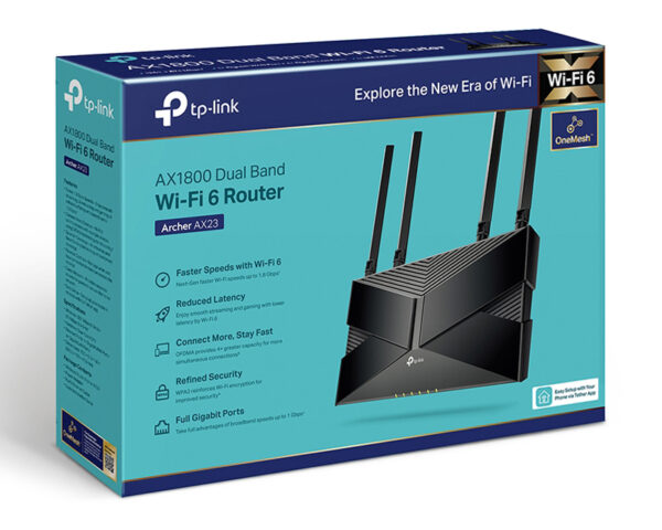 TP-LINK Archer AX23 AX1800 bežični dual band Wi-Fi 6 ruter - Image 5