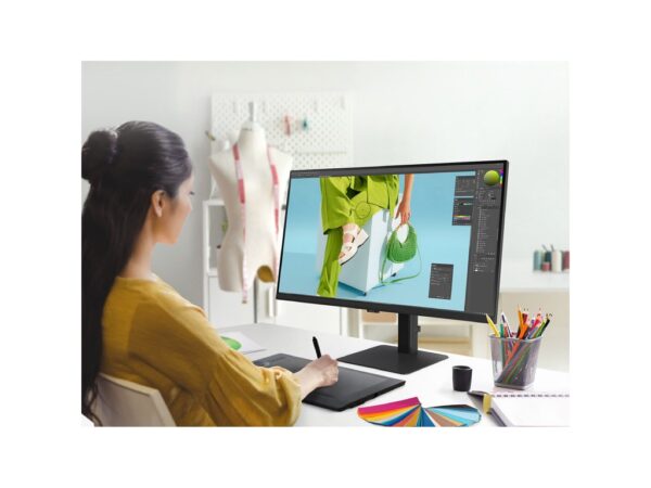 Monitor SAMSUNG LS27D700EAUXEN 27"/IPS/3840x2160/60Hz/5ms GtG/HDMI,DP/Pivot,visina/VESA/crna - Image 4