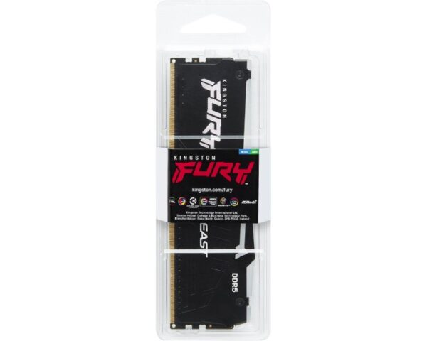 KINGSTON DIMM DDR5 16GB 5200MT/s KF552C40BBA-16 Fury Beast RGB XMP - Image 5