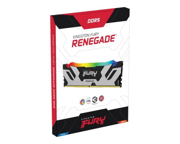 KINGSTON DIMM DDR5 96GB (2x48GB kit) 6400MT/s KF564C32RSAK2-96 FURY Renegade RGB - Image 3