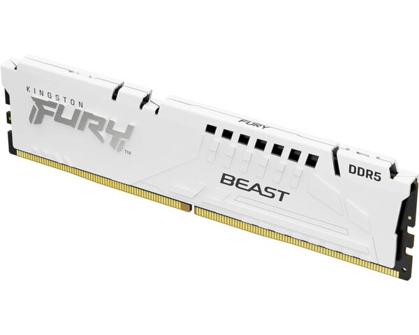 KINGSTON DIMM DDR5 16GB 6800MT/s KF568C34BWE-16 FURY Beast White EXPO - Image 2