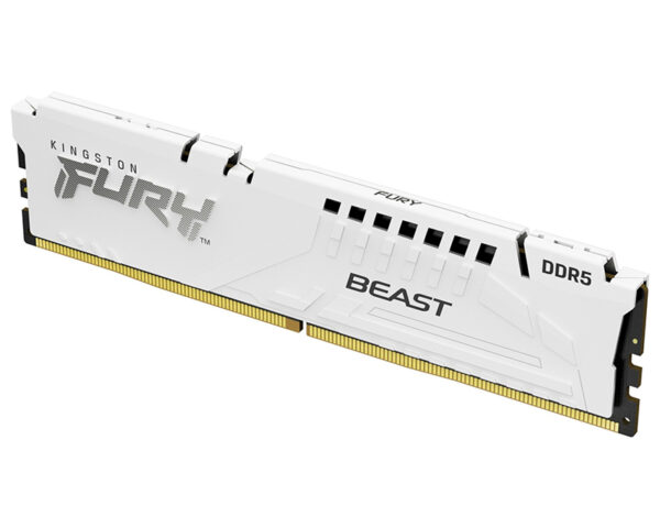 KINGSTON DIMM DDR5 32GB 6400MT/s KF564C32BWE-32 FURY Beast White EXPO - Image 2