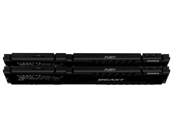 KINGSTON DIMM DDR5 64GB (2x32GB kit) 6400MT/s KF564C32BBEK2-64 FURY Beast Black EXPO - Image 2