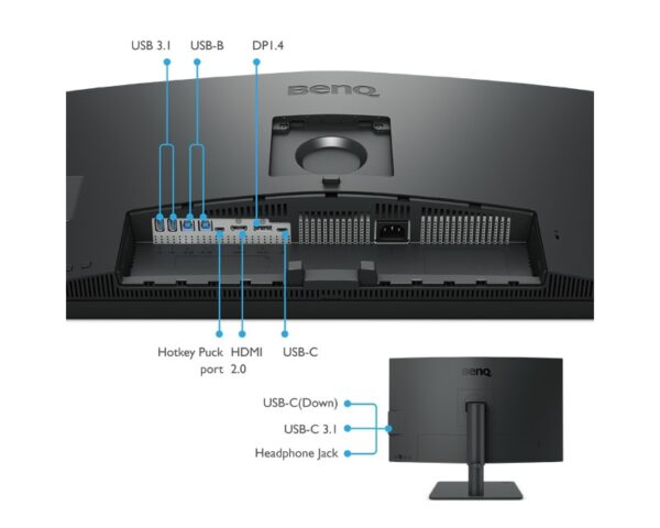 BENQ 27 inča PD2705U UHD IPS LED Dizajnerski monitor - Image 4