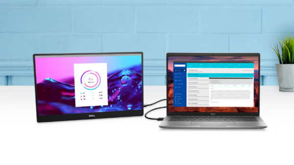 DELL 14 inch P1424H USB-C Portable monitor - Image 4