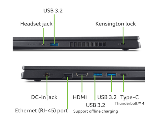 ACER Nitro V 15 i5/8/512 ANV15-51-53NE NH.QNBEX.00A - Image 3