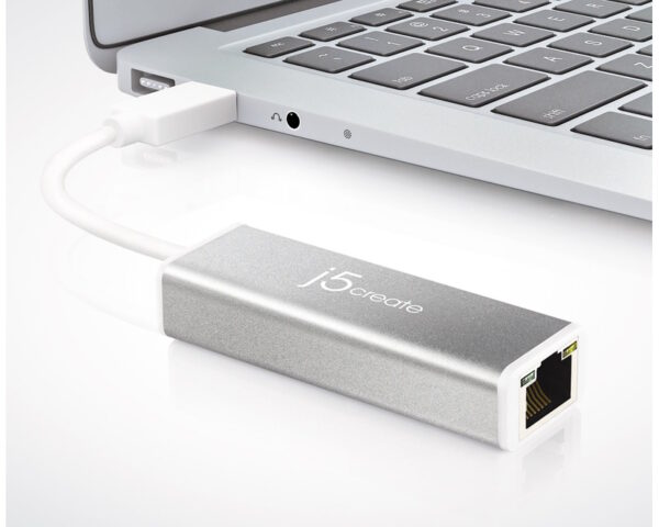 FAST ASIA Adapter USB 3.0 - Gigabit ethernet metal sivi - Image 4