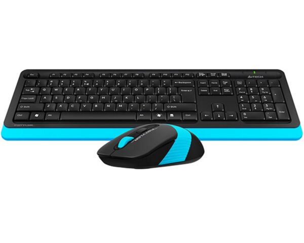 A4 TECH FG1010 FSTYLER Wireless Combo USB US plavi set - Image 2