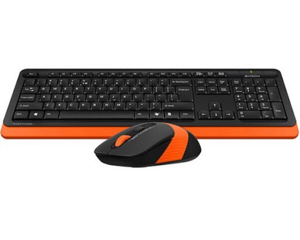 A4 TECH FG1010 FSTYLER Wireless Combo USB US narandžasti set - Image 2