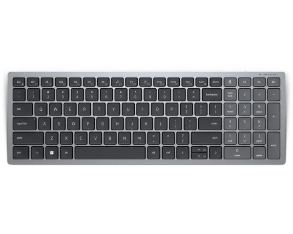 DELL KB740 Compact Multi-device US wireless tastatura siva - Image 2