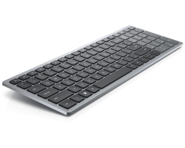 DELL KB740 Compact Multi-device US wireless tastatura siva - Image 3
