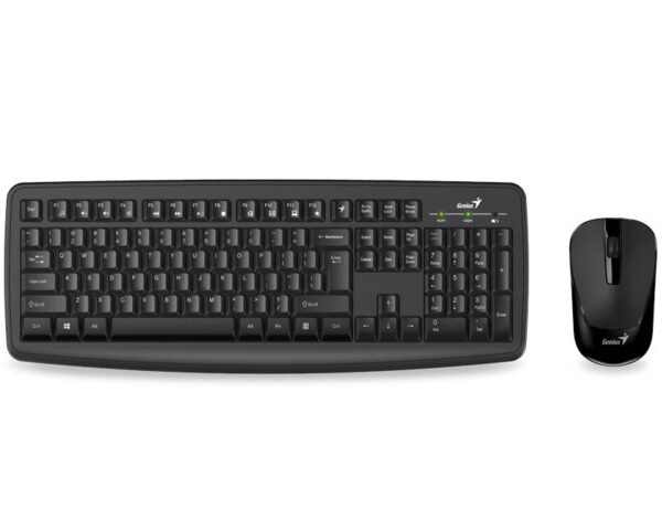 GENIUS Smart KM-8100 Wireless USB US crna tastatura + miš - Image 2