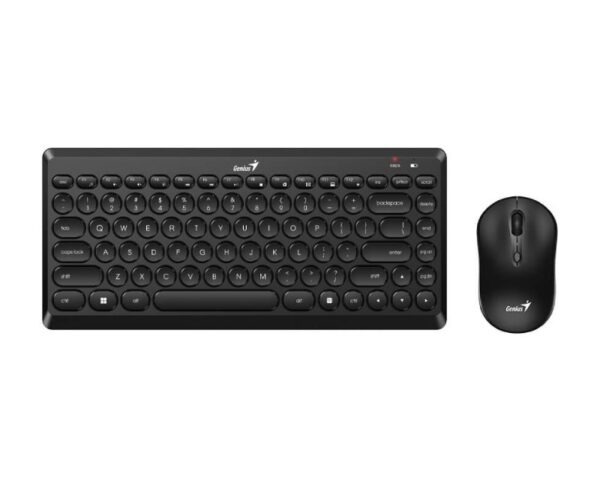 GENIUS LuxeMate Q8000 Wireless USB US crna tastatura + miš - Image 2