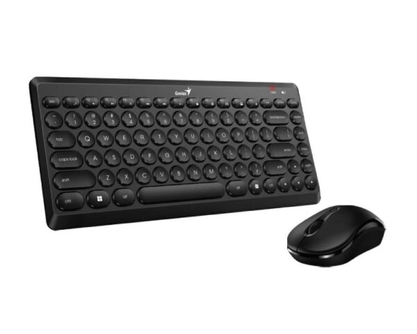 GENIUS LuxeMate Q8000 Wireless USB US crna tastatura + miš - Image 3