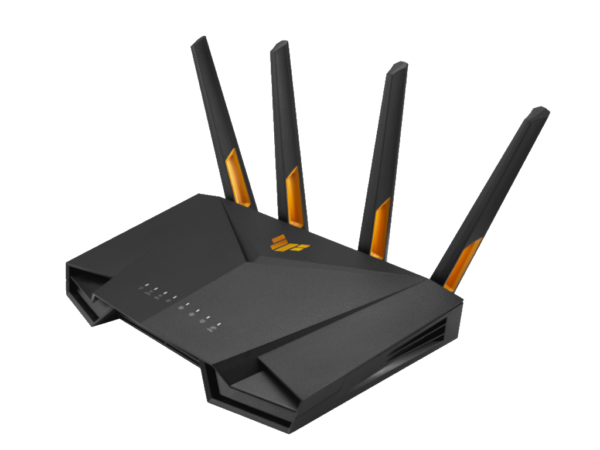 Bežični ruter ASUS TUF-AX4200 Wi-Fi/AX4200/574 Mbps/3603 Mbps/USB3.2/4 eksterne antene/crna