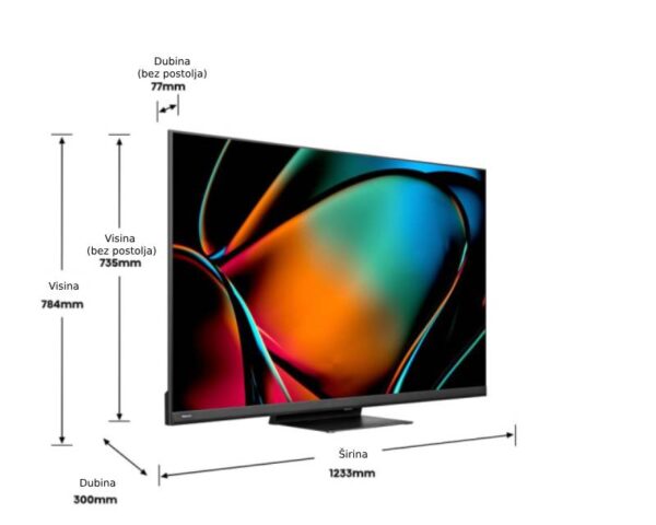 HISENSE 55 inča 55U8KQ Mini-LED 4K UHD Smart TV - Image 8