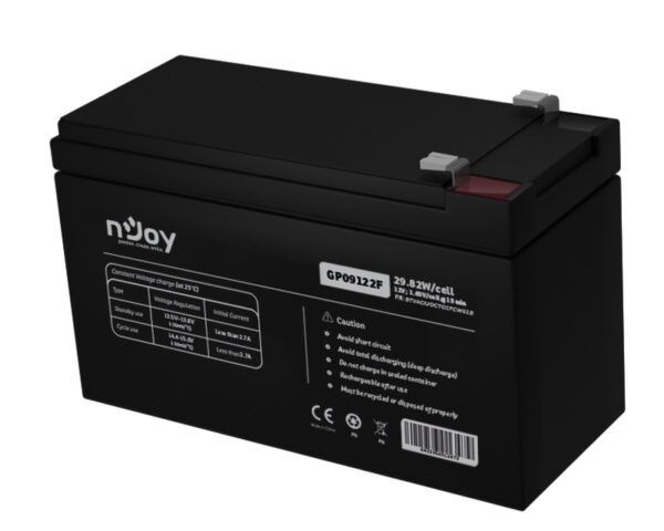 NJOY GP09122F baterija za UPS 12V 9Ah (BTVACIUOCTO2FCW01B) - Image 2